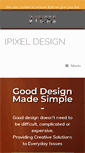 Mobile Screenshot of ipixel-design.co.uk